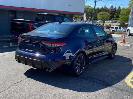 Blueprint/Midnight Black Metallic 2024 Toyota Corolla XSE