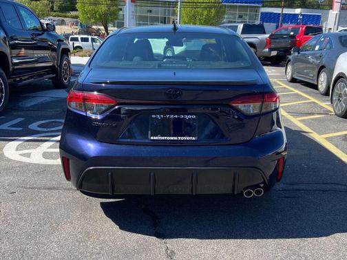 Blueprint/Midnight Black Metallic 2024 Toyota Corolla XSE