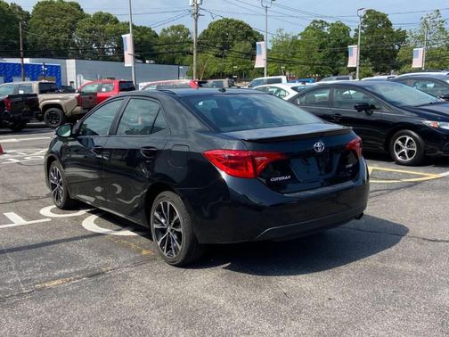 BLACK 2017 Toyota Corolla XSE