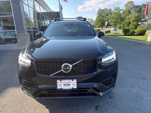 Black 2021 Volvo XC90 Recharge Plug-In Hybrid T8 R-Design 7 Passenger