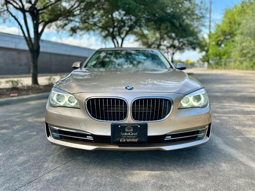 Gold 2013 BMW 750 Li xDrive