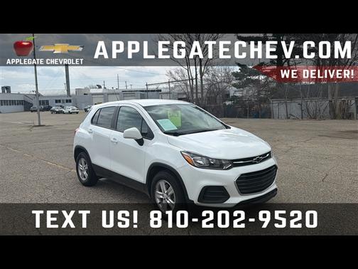 Summit White 2021 Chevrolet Trax LS