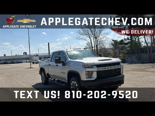 Silver Ice Metallic 2023 Chevrolet Silverado 2500 Custom