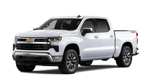 Summit White 2026 Chevrolet Silverado 1500 LT