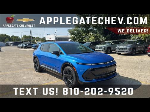 Riptide Blue Metallic 2025 Chevrolet Equinox EV RS
