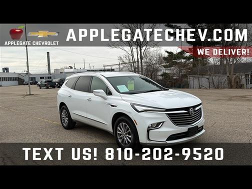 White 2023 Buick Enclave Essence FWD