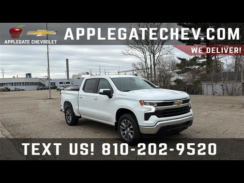 Summit White 2026 Chevrolet Silverado 1500 LT Truck