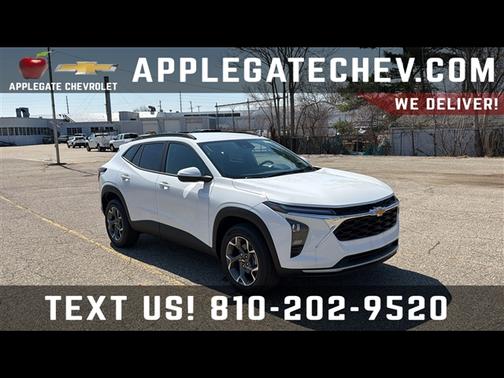 Summit White 2026 Chevrolet Trax LT