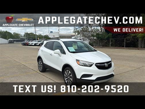 Summit White 2022 Buick Encore Preferred