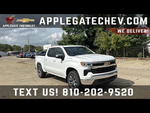 Summit White 2026 Chevrolet Silverado 1500 LT Truck