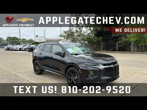 Black 2021 Chevrolet Blazer RS