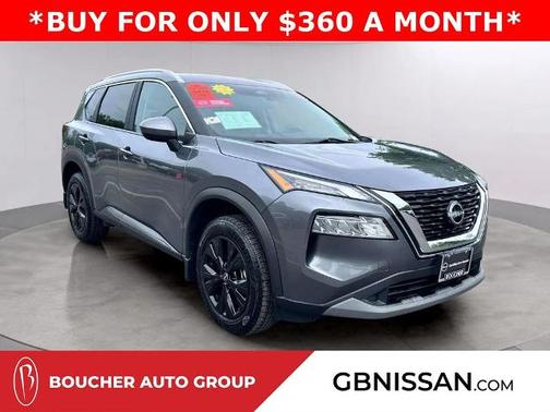 Gun Metallic 2023 Nissan Rogue SV