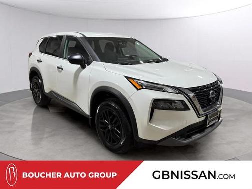 Glacier White 2023 Nissan Rogue S