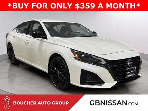 White 2023 Nissan Altima 2.5 SR