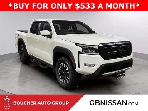 Glacier White 2023 Nissan Frontier PRO-4X