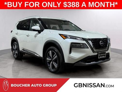 White 2023 Nissan Rogue SL