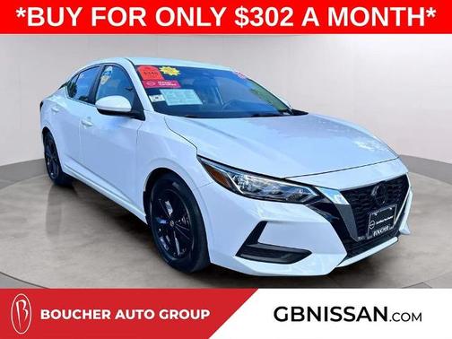 Cloud White 2023 Nissan Sentra SV