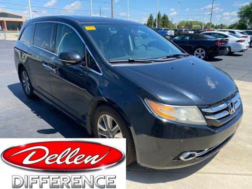 Crystal Black Pearl 2016 Honda Odyssey Touring