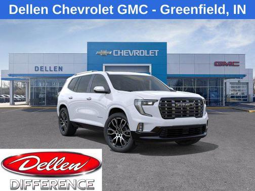 Glacier White Tricoat 2027 GMC Acadia Denali