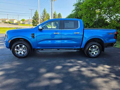 Blue Metallic 2024 Ford Ranger LARIAT