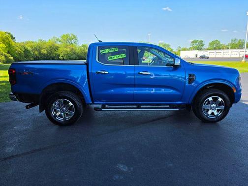 Blue Metallic 2024 Ford Ranger LARIAT