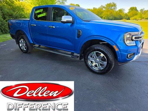 Blue Metallic 2024 Ford Ranger LARIAT