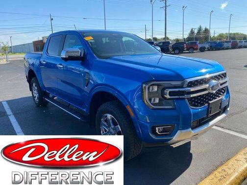Blue Metallic 2024 Ford Ranger LARIAT