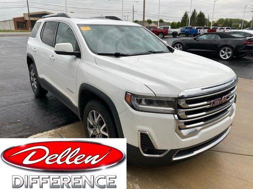 Summit White 2020 GMC Acadia SLT