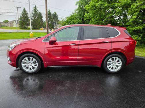 Chili Red Metallic 2020 Buick Envision FWD Preferred