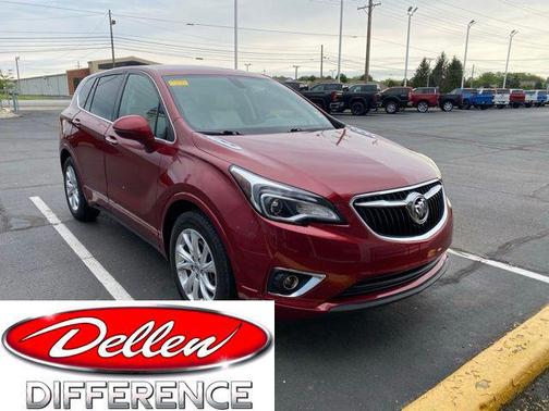 Chili Red Metallic 2020 Buick Envision FWD Preferred