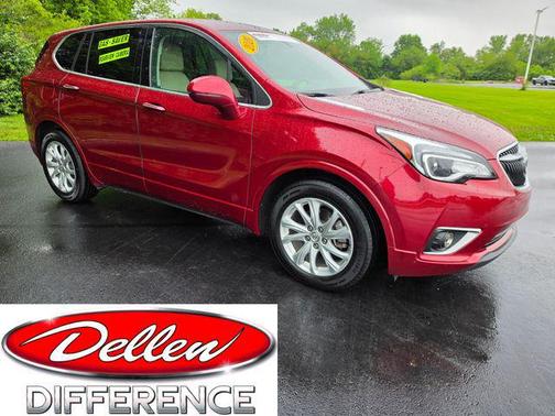 Chili Red Metallic 2020 Buick Envision FWD Preferred