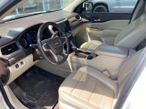 White Frost Tricoat 2017 GMC Acadia Denali