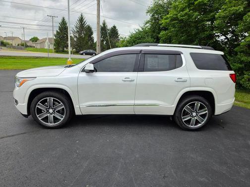 White Frost Tricoat 2017 GMC Acadia Denali