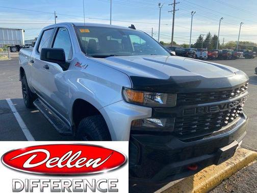 Silver Ice Metallic 2020 Chevrolet Silverado 1500 Custom Trail Boss