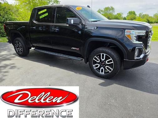 Ebony Twilight Metallic 2021 GMC Sierra 1500 AT4