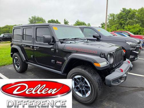 Black Clearcoat 2020 Jeep Wrangler Unlimited Rubicon