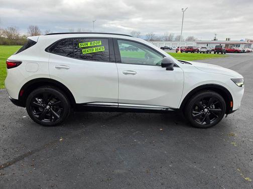 White Frost Tricoat 2023 Buick Envision Essence AWD