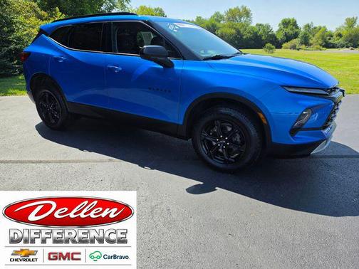 Riptide Blue Metallic 2024 Chevrolet Blazer 2LT