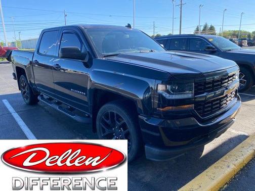 Black 2018 Chevrolet Silverado 1500 Custom