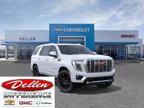 Glacier White Tricoat 2026 GMC Yukon Denali