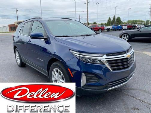 Blue Glow Metallic 2022 Chevrolet Equinox 1LT