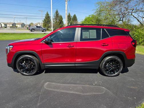 Volcanic Red Tintcoat 2023 GMC Terrain SLE