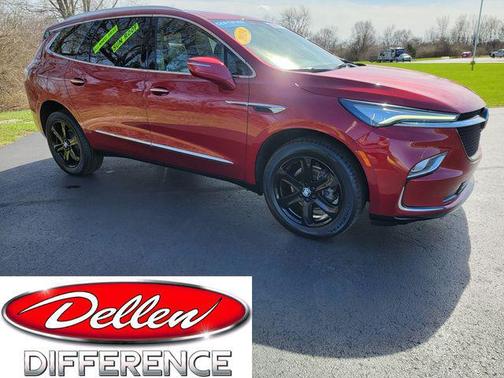 Cherry Red Tintcoat 2024 Buick Enclave Essence AWD