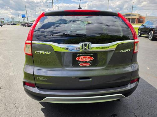 Gray 2015 Honda CR-V EX-L