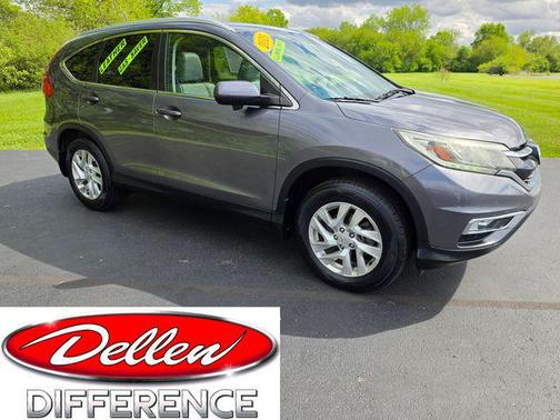 Gray 2015 Honda CR-V EX-L