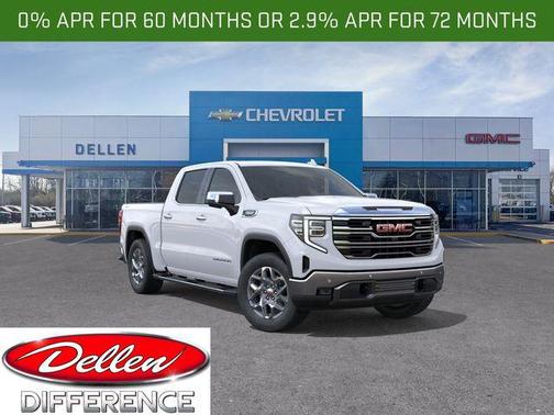 Summit White 2026 GMC Sierra 1500 SLT