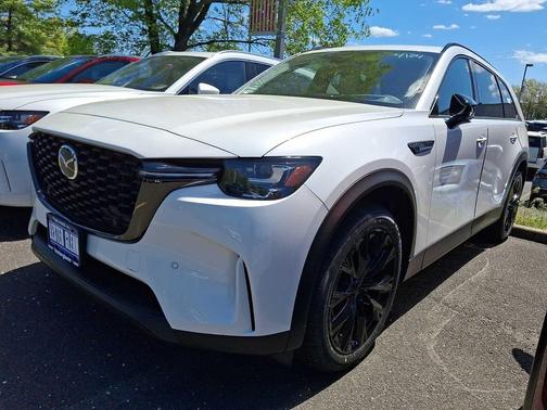 Rhodium White Premium 2026 Mazda CX-90 PHEV Premium Sport