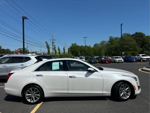 Crystal White Tricoat 2019 Cadillac CTS 2.0L Turbo Luxury