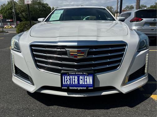 Crystal White Tricoat 2019 Cadillac CTS 2.0L Turbo Luxury