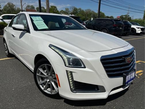 Crystal White Tricoat 2019 Cadillac CTS 2.0L Turbo Luxury